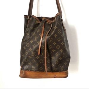 🧡🤎Classic AUTHENTIC Vintage LOUIS VUITTON Bucket bag large sz ❣️offers welcome